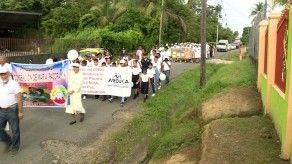 Realizan marcha por la paz en Pacora tras recientes crímenes