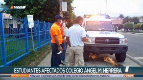 Más de 10 estudiantes evacuados de un colegio en Penonomé