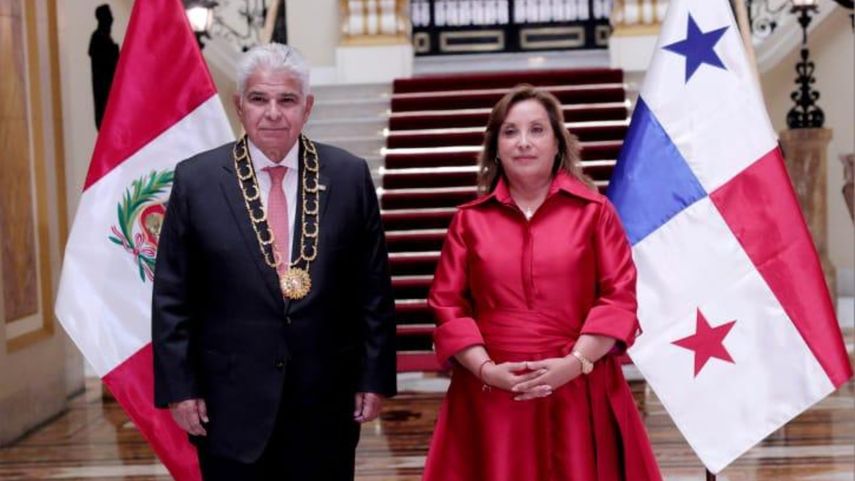 Presidentes José Raúl Mulino y Dina Boluarte abordan temas bilaterales centrada en comercio e industria.