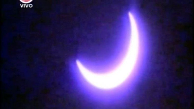 Eclipse solar anular ensombrece el Cono Sur antes de verse en África