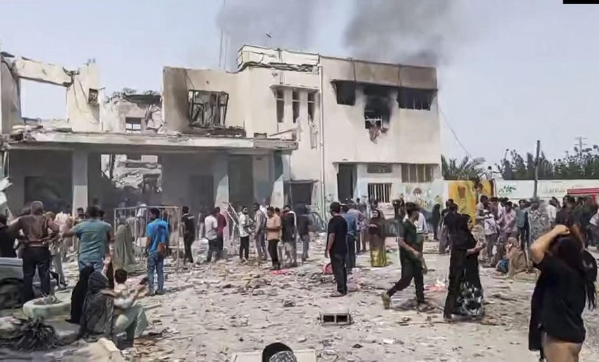 Ataque israelí en una escuela de niñas en Irán.