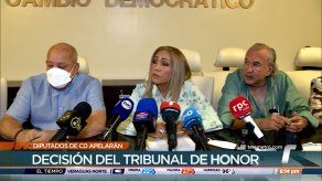 Decisión del Tribunal de Honor del CD de expulsarlos y revocarles mandato será apelada por diputados