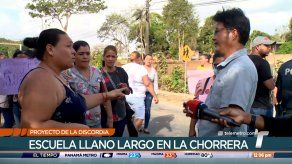 Polvo de proyecto invade Escuela Llano Largo en La Chorrera