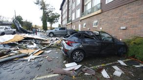 Tornado causa estragos en el sur de Chile.
