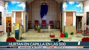 Hurtan en Capilla Santa Rosa de Lima de San Miguelito