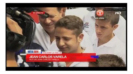 Gian Carlos Varela participa por 1era vez de primarias panameñistas