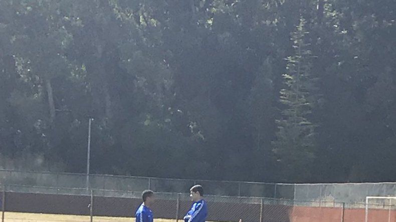 Gabriel Torres entrena con Huachipato en Chile