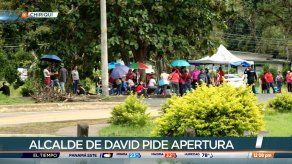 Alcalde de David solicita la reapertura inmediata de la vía en Risacua Alcalde de David solicita la reapertura inmediata de la vía en Risacua