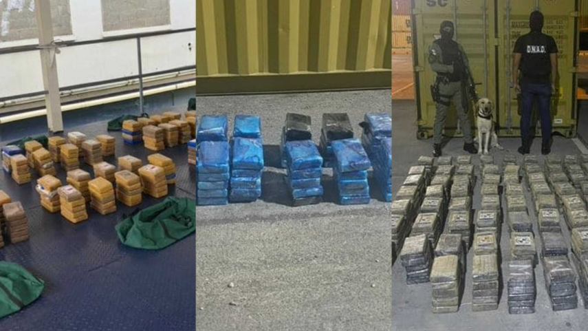 18 mil paquetes drogas se ha decomisado en el 2023