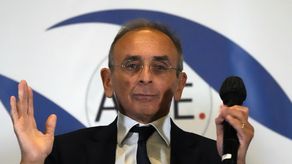 El candidato presidencial francés de extrema derecha, Éric Zemmour.