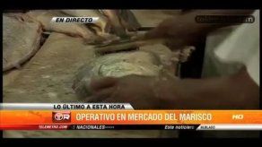 Video: Realizan operativo en Mercado de Mariscos