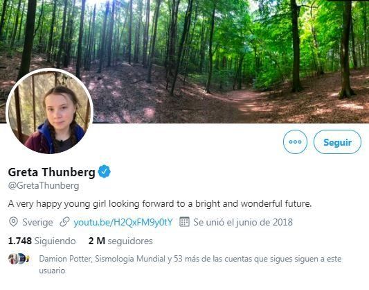Greta responde a Trump y hace suya su ironía para calificarse de feliz