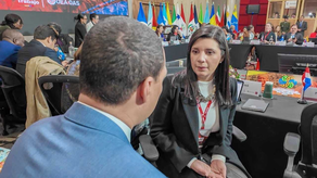 Ministra del MITRADEL de Panamá, Jackeline Muñoz de Cedeño.