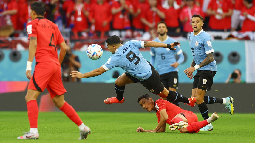 Uruguay y su decepcionante empate contra Corea del Sur en Qatar