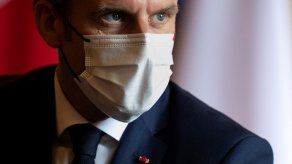 El presidente de Francia, Emmanuel Macron.﻿