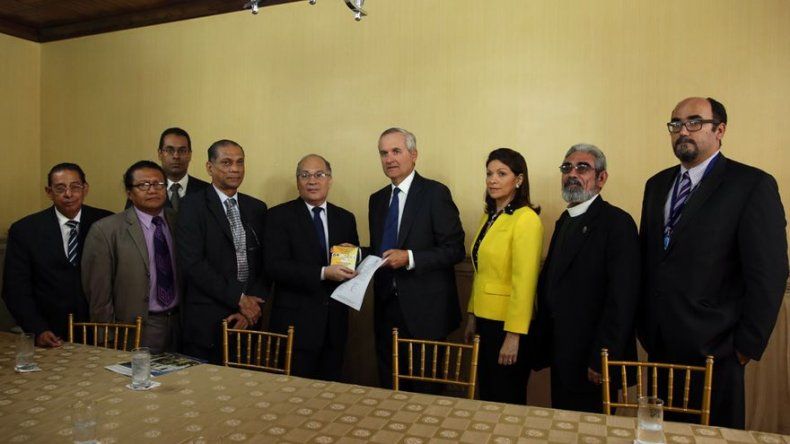 Órgano Ejecutivo recibe informe de evaluaciones sobre aspirantes a magistrados