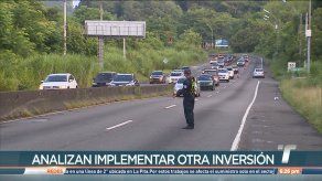 Autoridades anuncian inversión de carriles desde este viernes hacia el interior Autoridades anuncian inversión de carriles desde este viernes hacia el interior