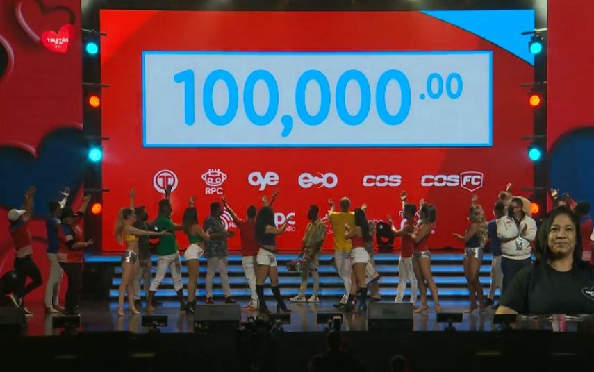 Donación de Medcom a la Teletón 20-30 2021.