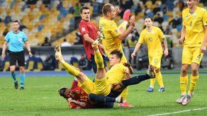 España pierde 1-0 con Ucrania en la Liga de Naciones