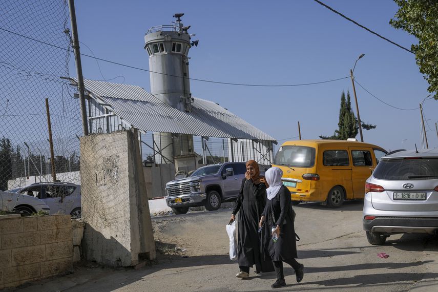 Israel despliega armas robóticas a distancia en Cisjordania