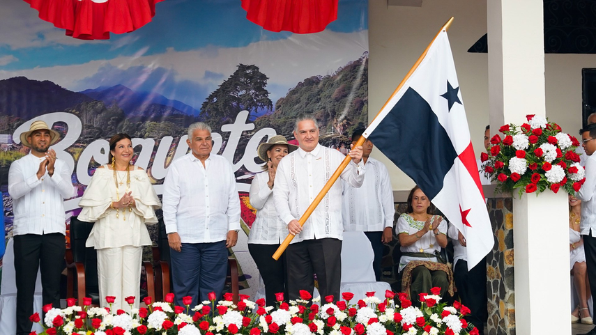Presidente Mulino y su gabinete encabezan actos del 28 de noviembre en Chiriquí.