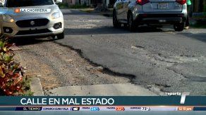 Enormes huecos son el dolor de cabeza de la comunidad de Limoncillo