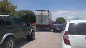 Miembros del Suntracs cierran la Interamericana en Veraguas