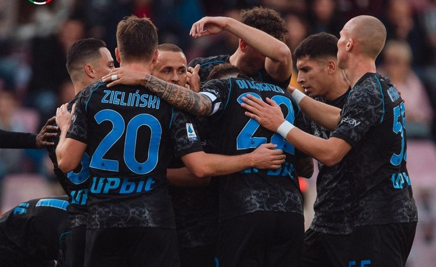 El Napoli venció al Salernitana en la fecha 11