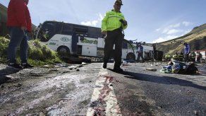 Capturan en Colombia a jefe de banda que envió droga en bus accidentado en Ecuador