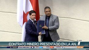Ministro de Comercio presenta el contrato minero ante la Asamblea Nacional