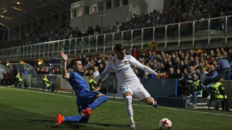 Real Madrid sufre para superar a Fuenlabrada en Copa del Rey