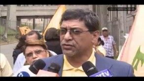 Funcionarios de Salud realizaron protestas, exigen salarios