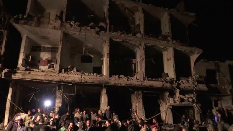 Sube a 120 la cifra de muertos en atentado cerca de Damasco, el más sangriento de la guerra