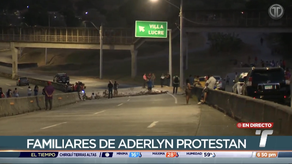 ¡Exigen respuestas! Familiares y amigos de Aderlyn Llerena cerraron el Corredor Norte&nbsp;
