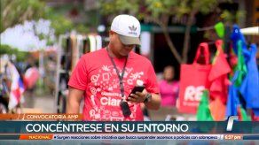 Recomiendan evitar distracciones en la vía pública para no ser víctimas de hurtos