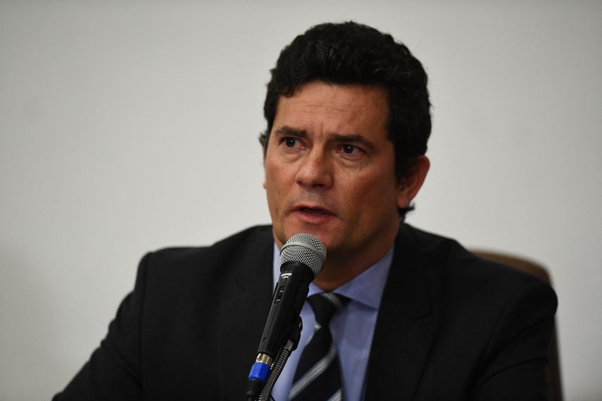 El exjuez brasileño Sergio Moro﻿.