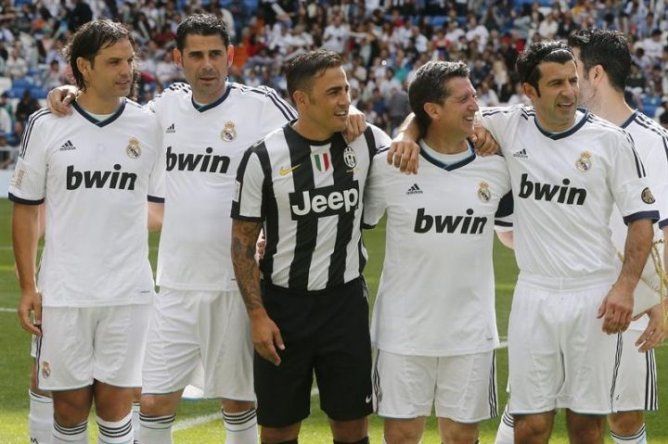 Leyendas del Real Madrid Vs Juventus