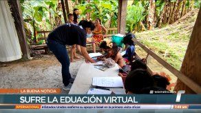 Maestros con vocación ofrecen sus conocimientos en la comunidad Ella Emberá Purú.
