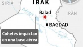 Ocho cohetes impactan base iraquí, mientras en Irán protestan por avión derribado