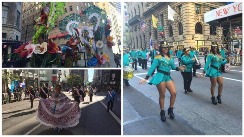Música, color y tradiciones latinas se toman la Quinta Avenida de Nueva York
