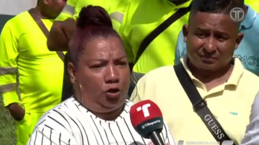 Trabajadores de Revisalud protestan en San Miguelito Trabajadores de Revisalud protestan en San Miguelito