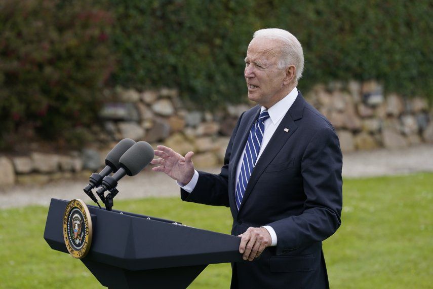 Joe Biden exhortará a donar vacunas en el G7