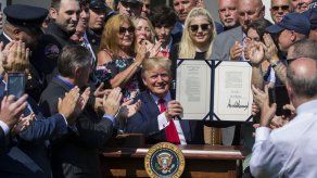 Trump garantiza recursos permanentes para el fondo 11 de septiembre