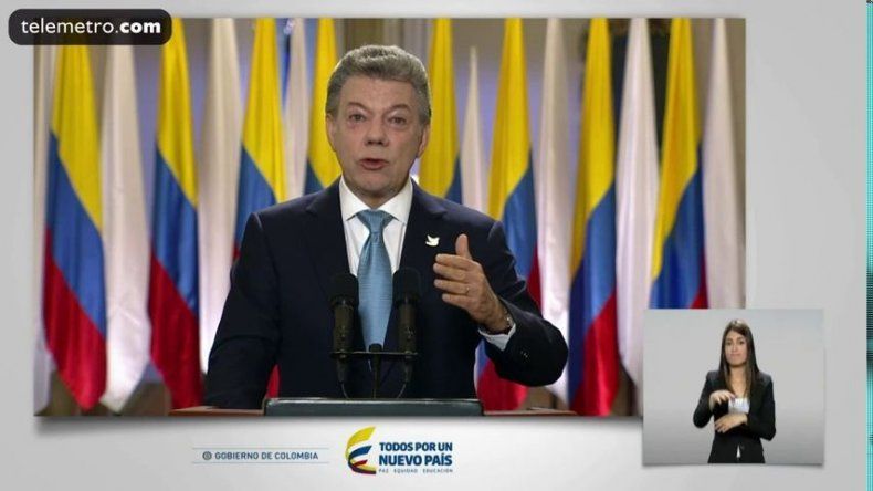 Santos presenta a los colombianos un mejor acuerdo de paz para unir al país