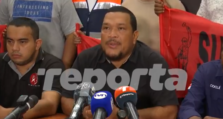 Dirigencia del SUNTRACS.