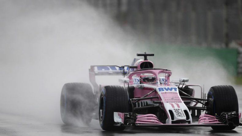 F1: Mexicano Pérez se lleva primera práctica para GP de Italia