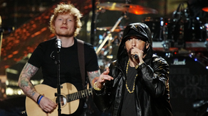 Ed Sheeran superó su tartamudez con el disco The Marshall Mathers de Eminem.