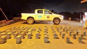 Droga decomisada en la Comarca Guna Yala. Droga decomisada en la Comarca Guna Yala.