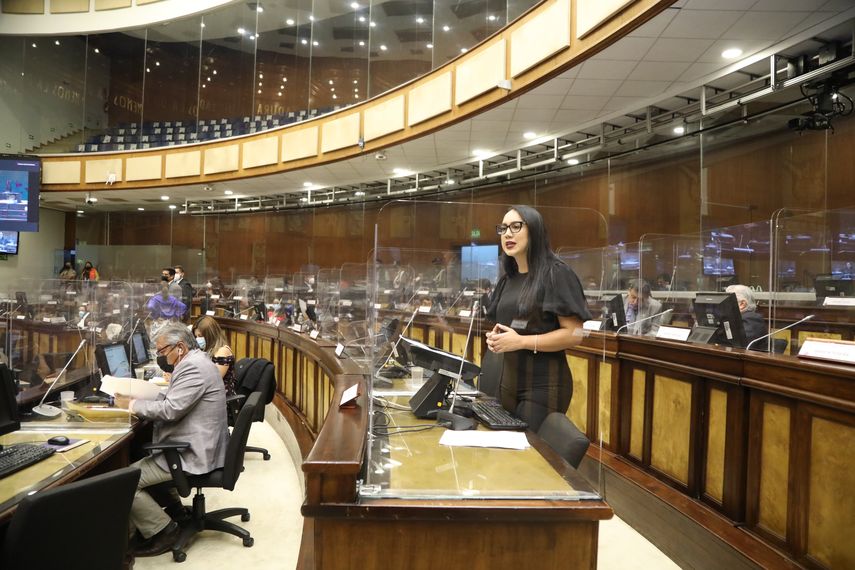 Asamblea de Ecuador en pleno.