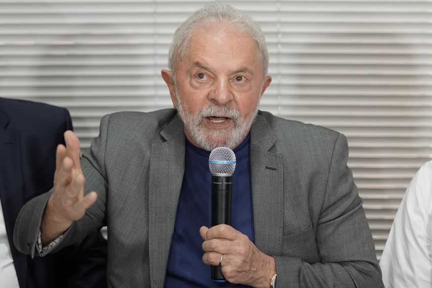 El exmandatario de Brasil Luiz Inácio Lula da Silva.